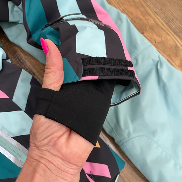 Reima 2pc Deluxe SET waterproof snowboard snow ski coat pants girl 12-14 - Picture 8 of 16